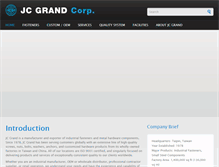 Tablet Screenshot of jcgrand.com.tw
